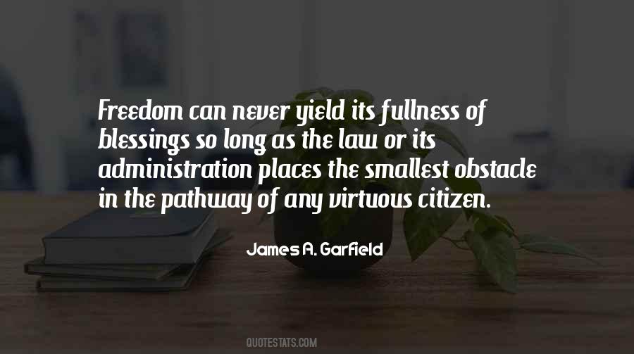 Quotes About James Garfield #1334879