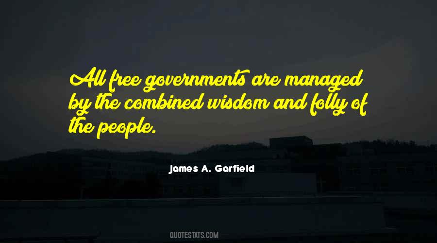 Quotes About James Garfield #1426616