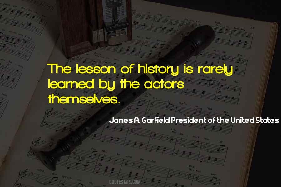 Quotes About James Garfield #196604