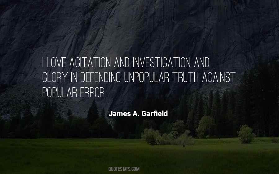 Quotes About James Garfield #697449