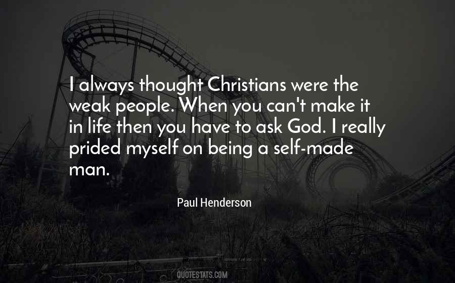 Quotes About Paul Henderson #761608