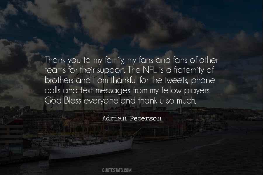 Quotes About Adrian Peterson #515378