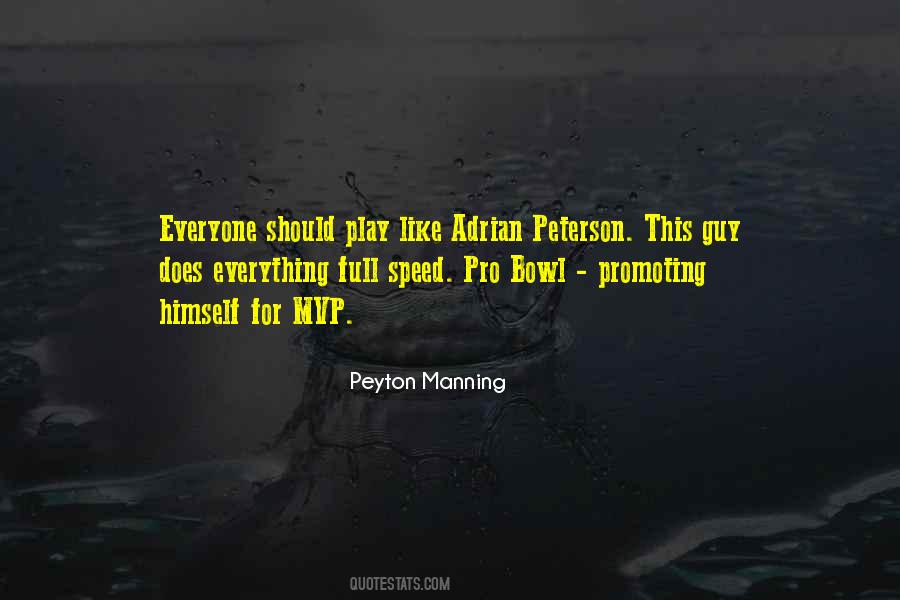 Quotes About Adrian Peterson #839803