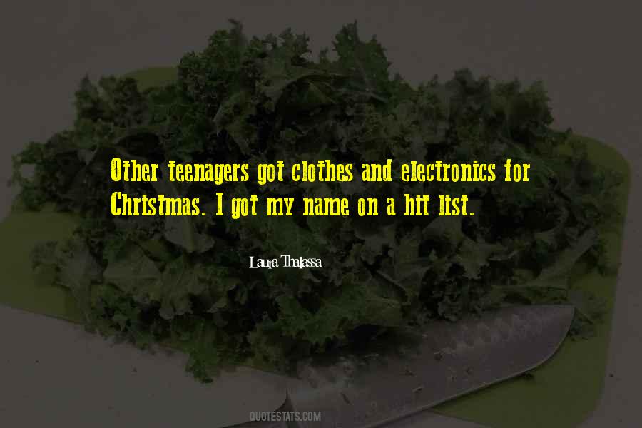 The Christmas List Quotes #1228291