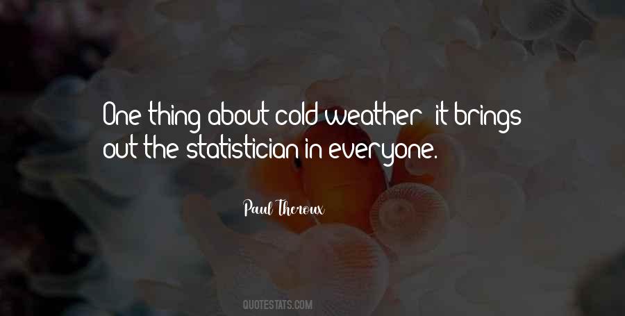 The Cold Weather Quotes #600114