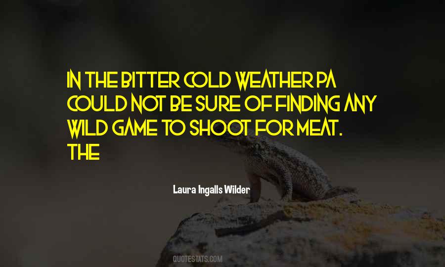 The Cold Weather Quotes #901161