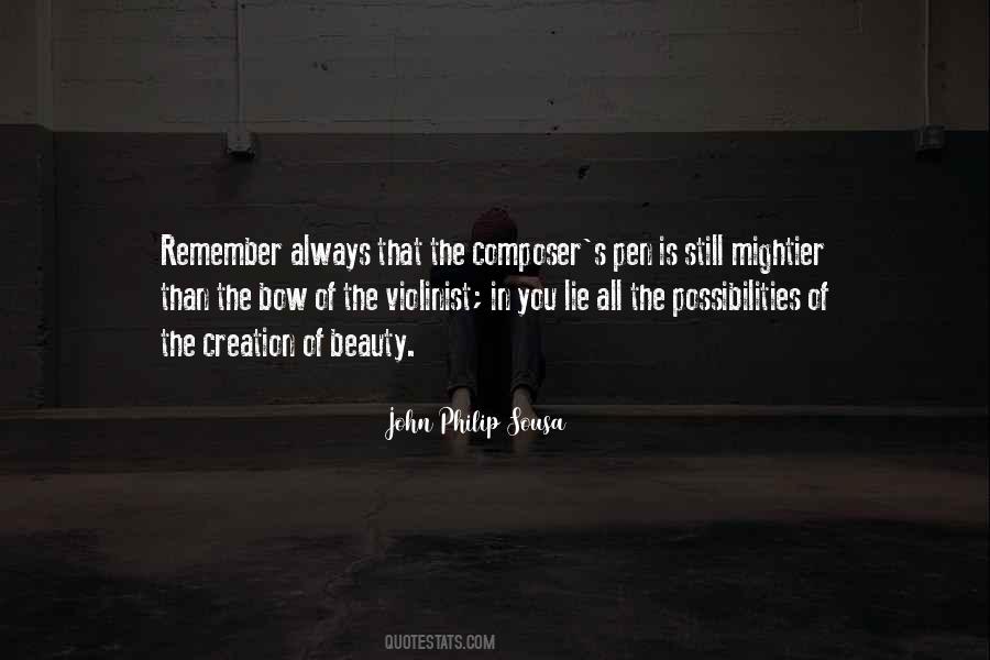 Quotes About John Philip Sousa #1749636