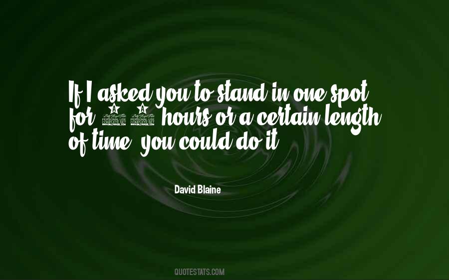 Quotes About David Blaine #1046307
