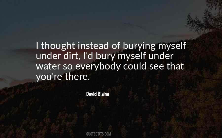 Quotes About David Blaine #1061389