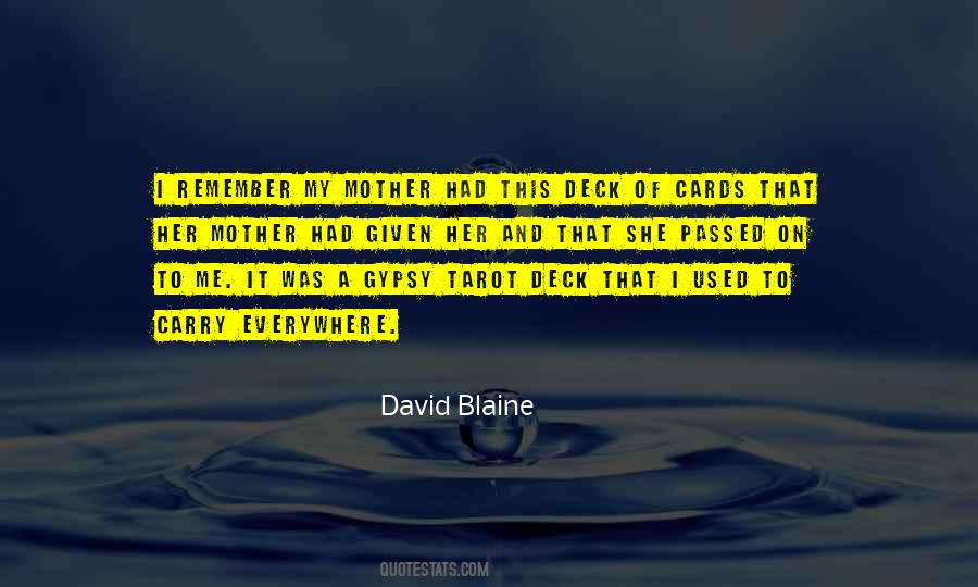 Quotes About David Blaine #1312538
