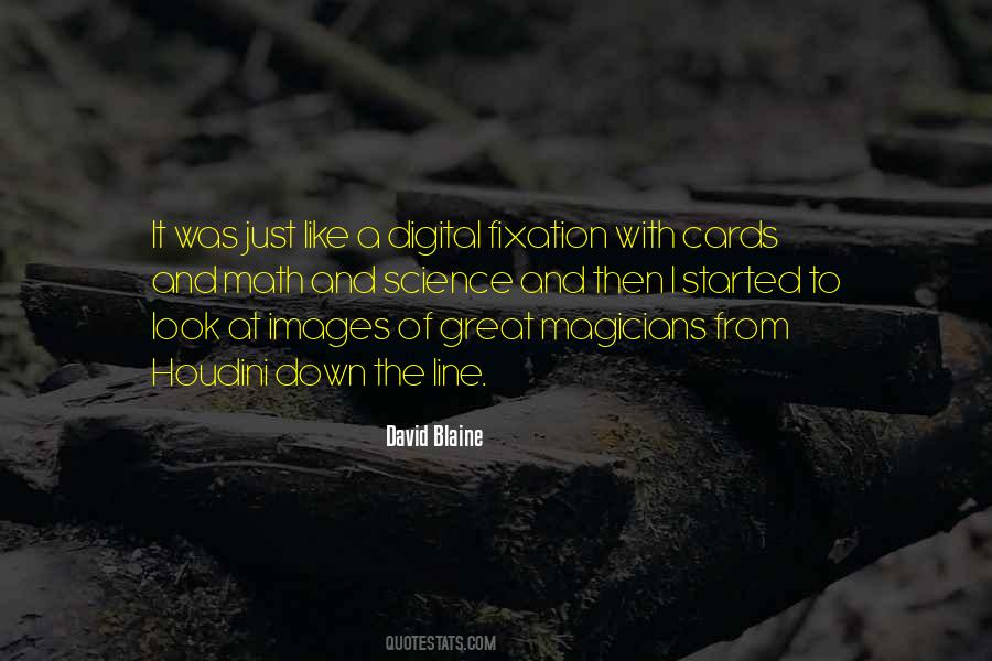 Quotes About David Blaine #751918