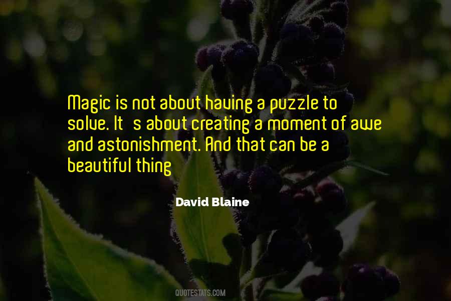 Quotes About David Blaine #894662