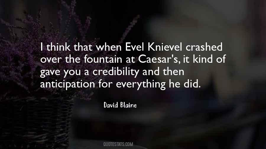 Quotes About David Blaine #939195