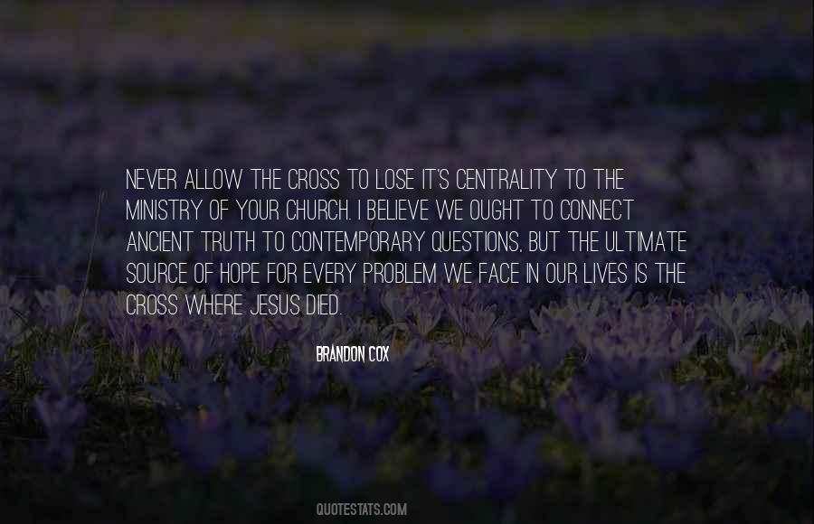 The Cross Quotes #1230434