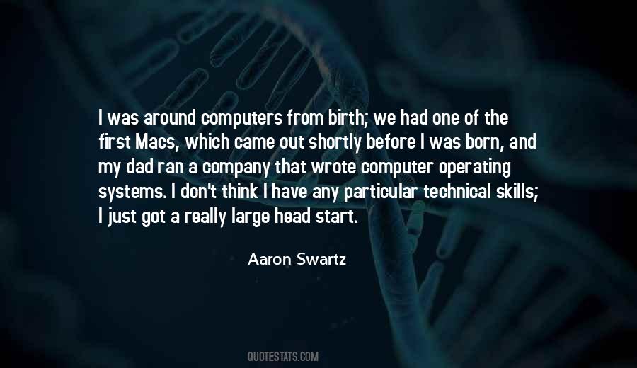 Quotes About Aaron Swartz #1735799