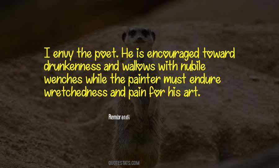 Quotes About Rembrandt #538175