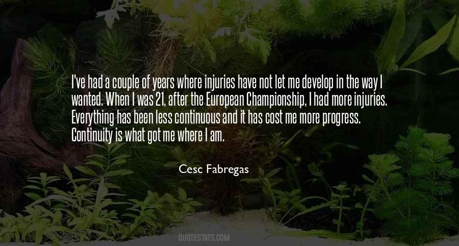 Quotes About Cesc Fabregas #1065011
