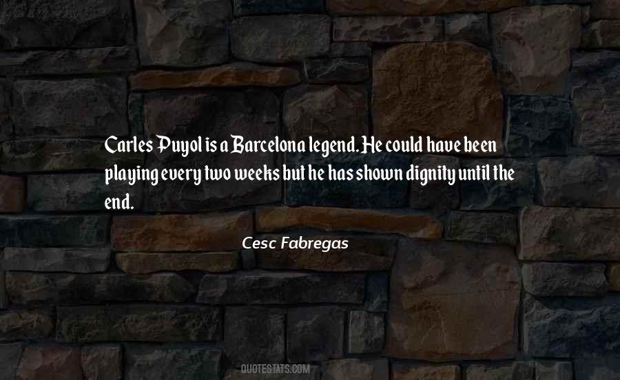 Quotes About Cesc Fabregas #1303659