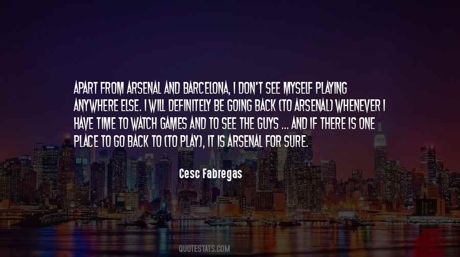 Quotes About Cesc Fabregas #1468763