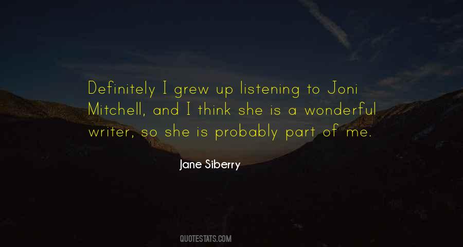 Quotes About Joni Mitchell #586291
