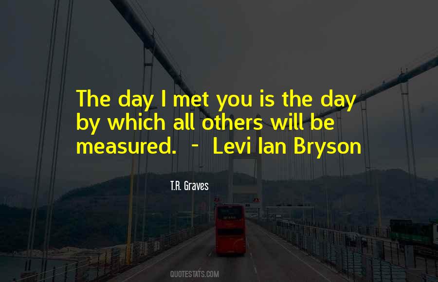The Day I Met Quotes #1280423