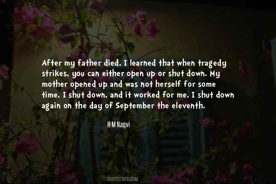 The Day My Father Died Quotes #677772