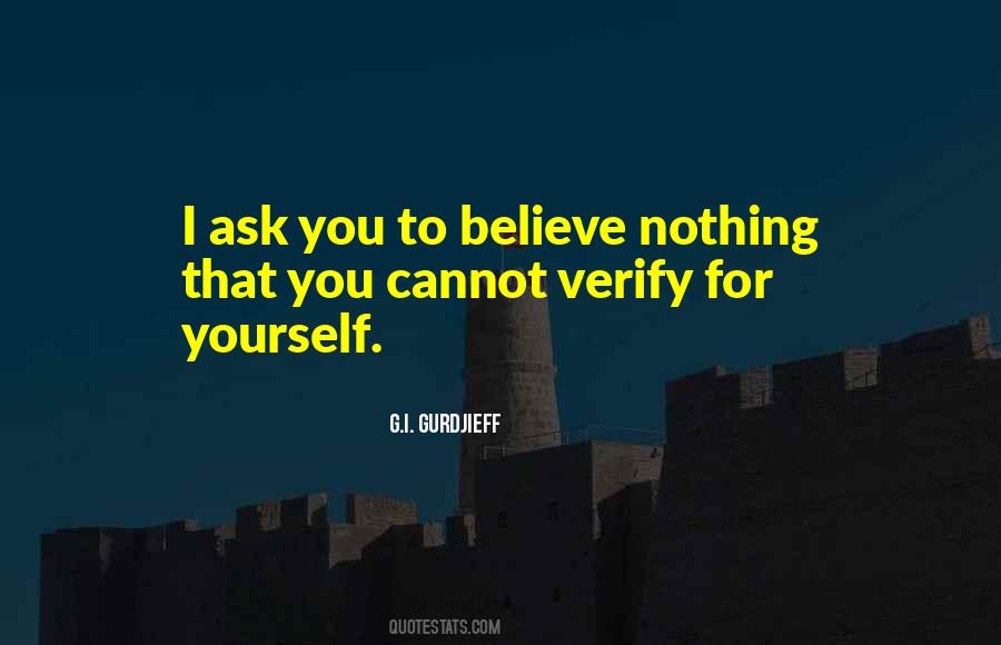 Quotes About Verify #969907