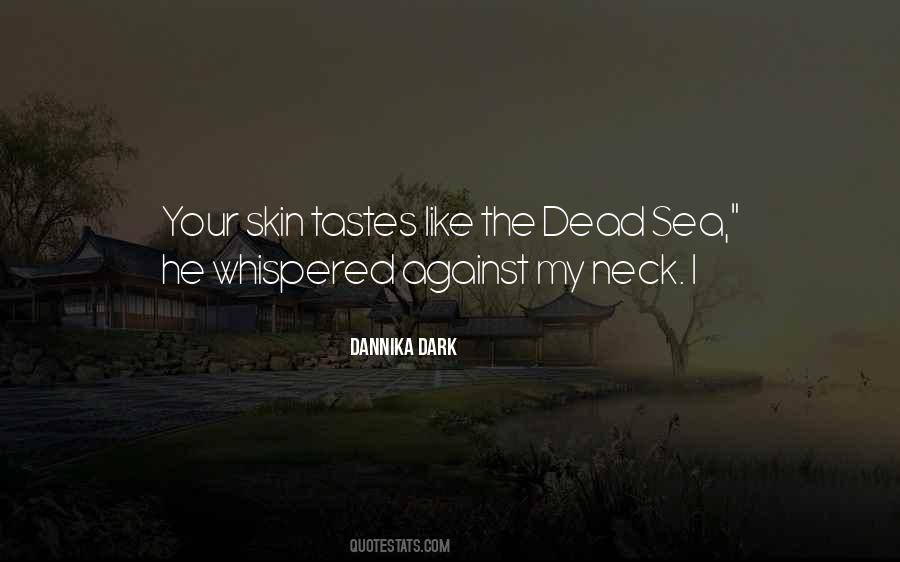 The Dead Sea Quotes #111328