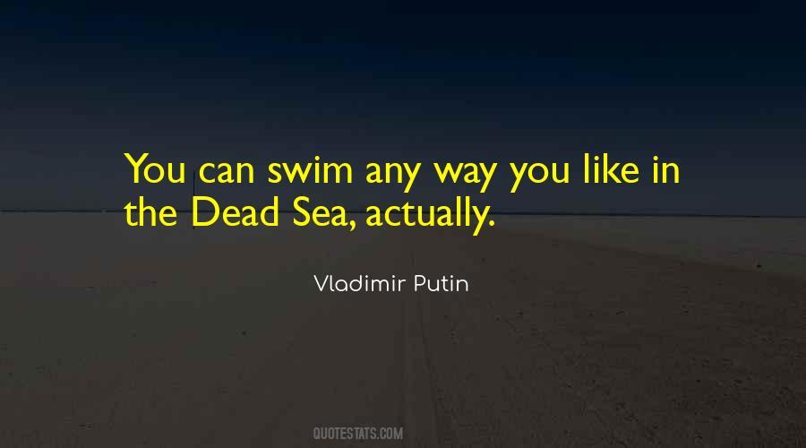 The Dead Sea Quotes #163547