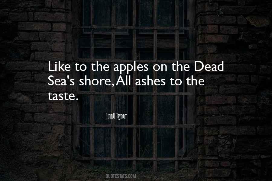 The Dead Sea Quotes #1759300