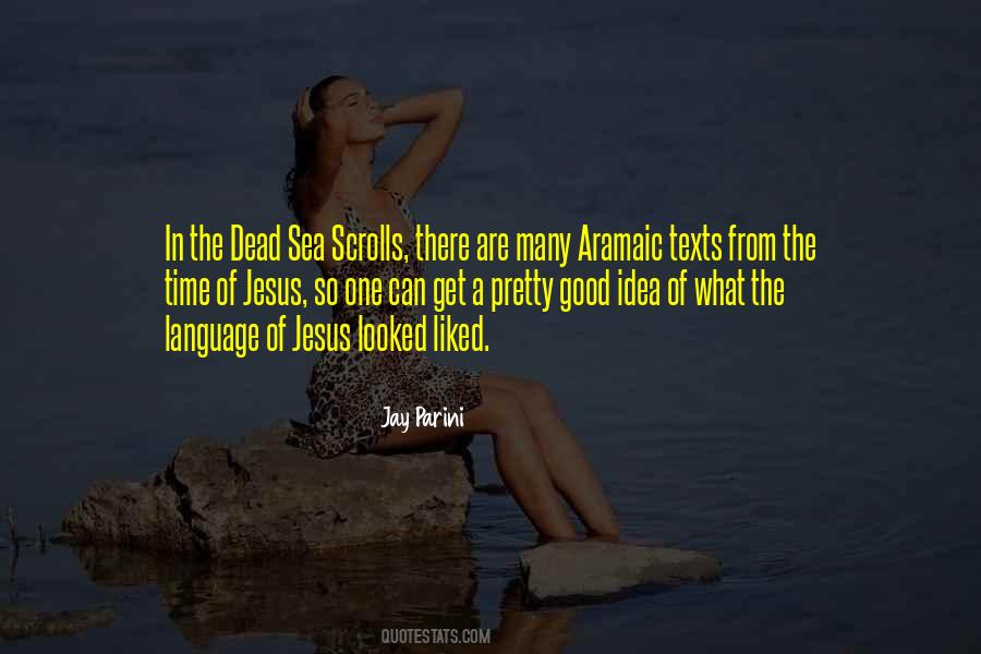 The Dead Sea Quotes #818777