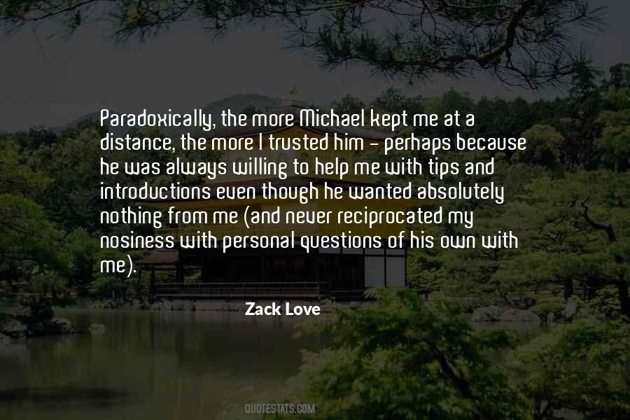 The Distance Love Quotes #471546