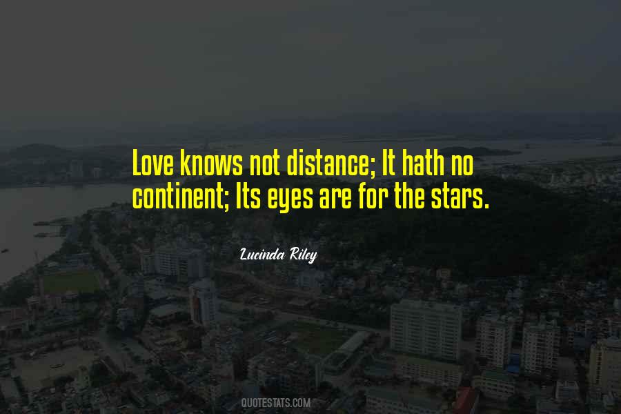 The Distance Love Quotes #509193