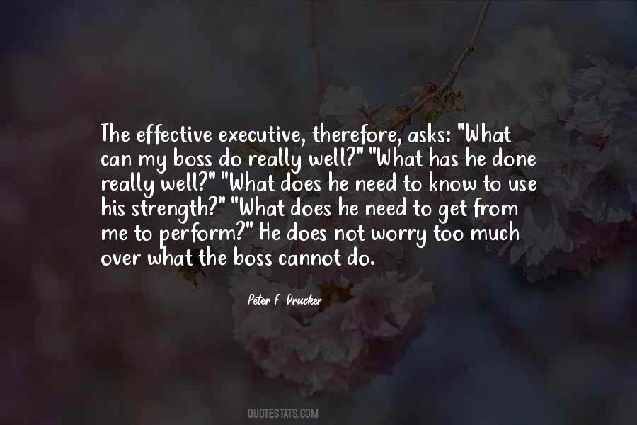 The Effective Executive Quotes #986418