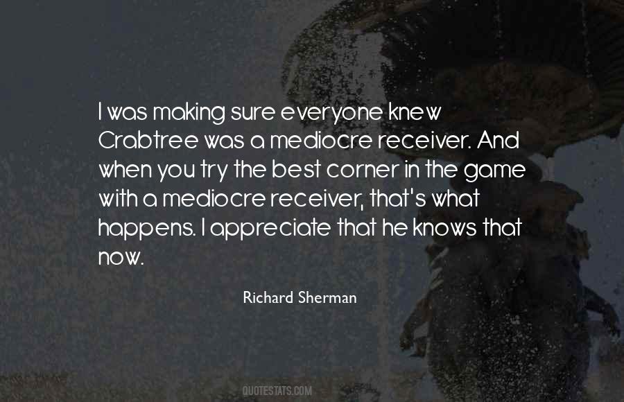 Quotes About Richard Sherman #1449600