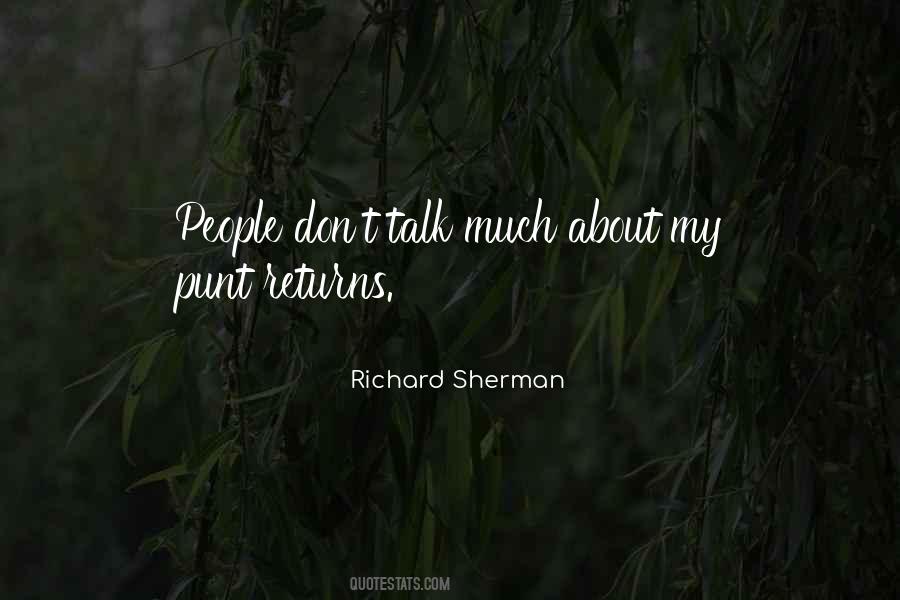 Quotes About Richard Sherman #1510454
