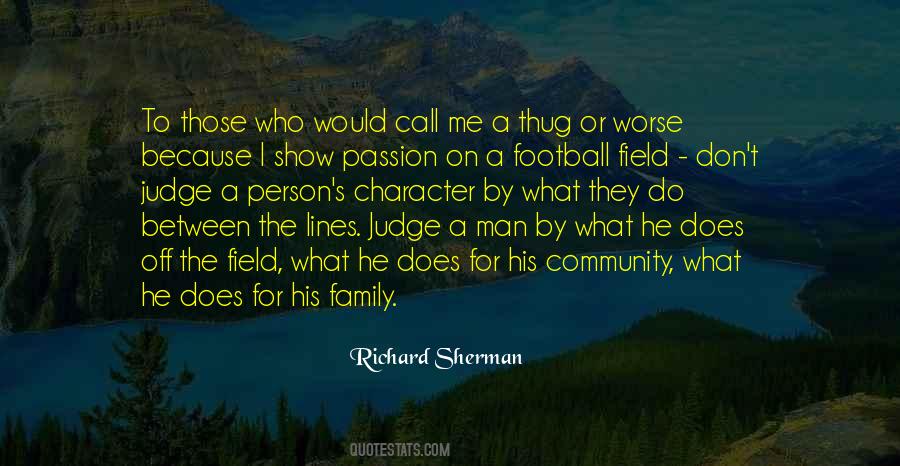 Quotes About Richard Sherman #302777