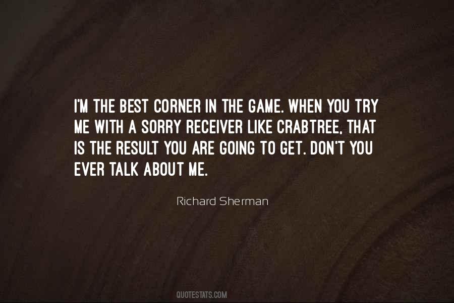 Quotes About Richard Sherman #589360