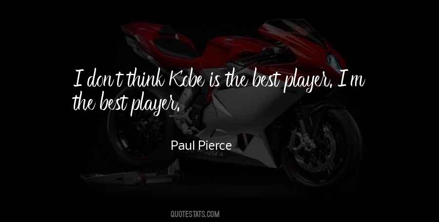 Quotes About Paul Pierce #137194