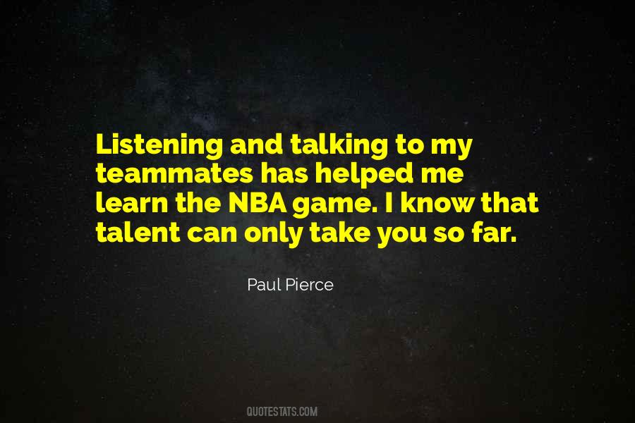 Quotes About Paul Pierce #1674781