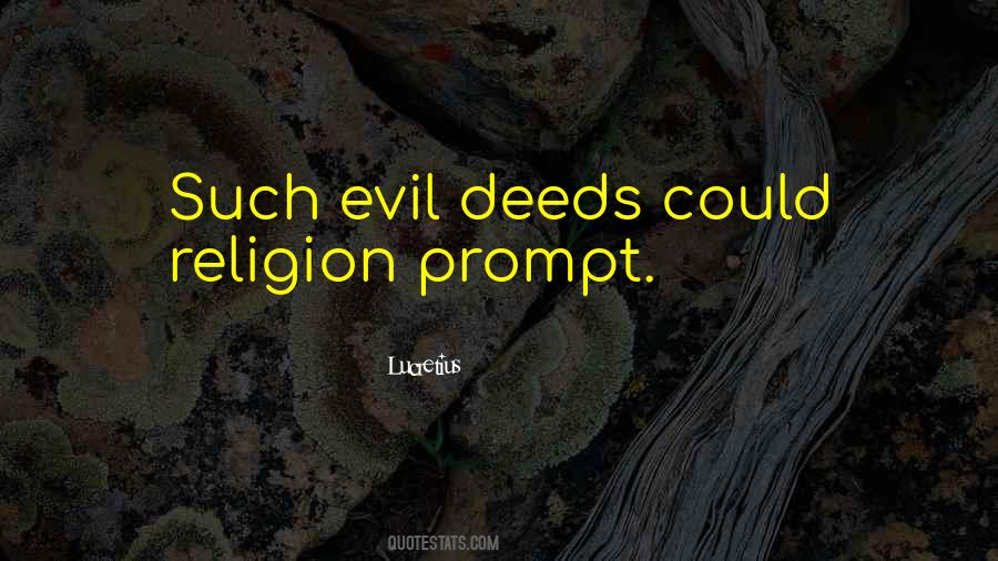 The Evil Within Us Quotes #11380