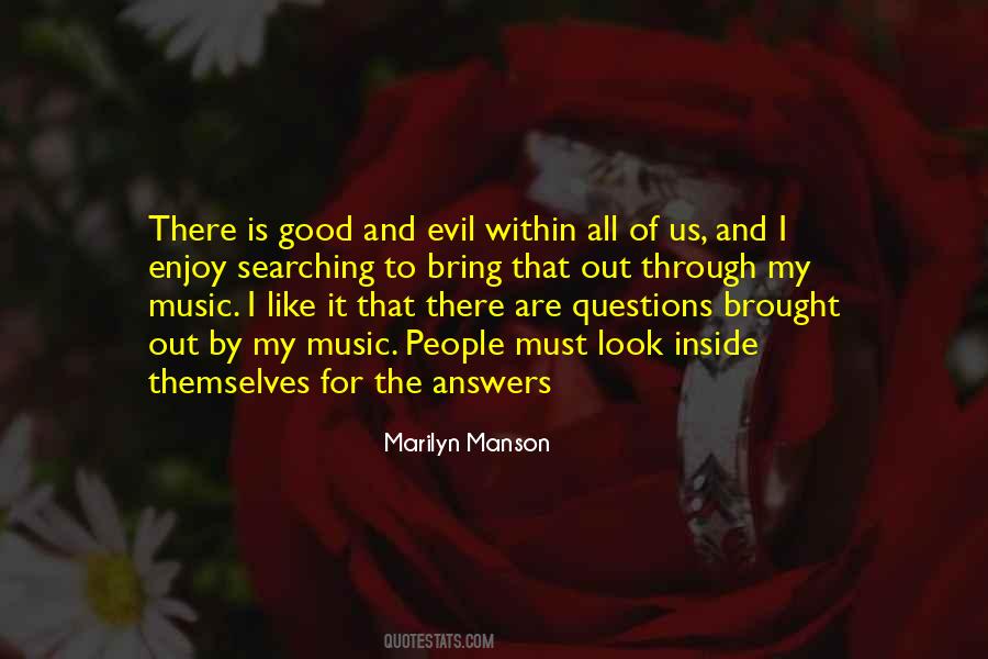 The Evil Within Us Quotes #1817996