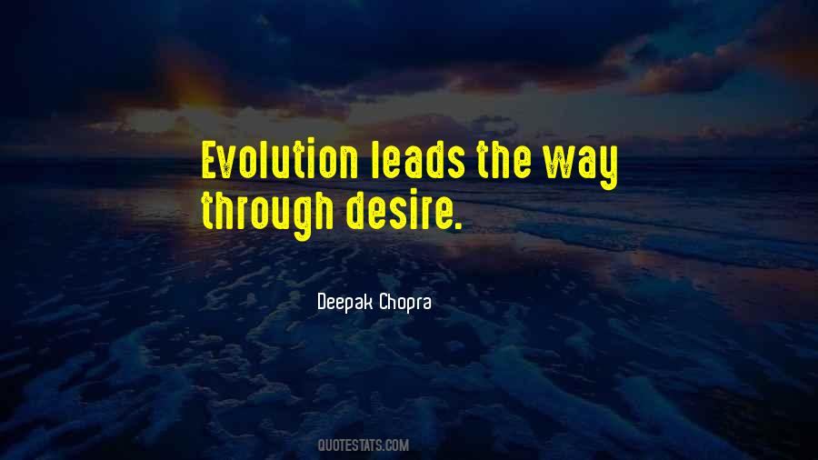 The Evolution Of Desire Quotes #1820515