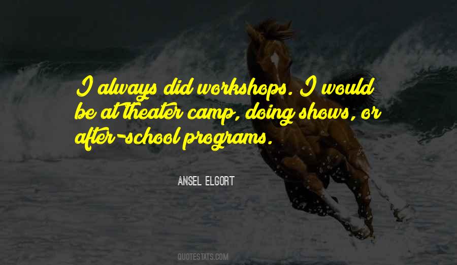 Quotes About Ansel Elgort #1351256