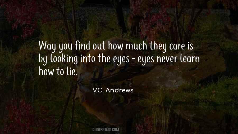 The Eyes Never Lie Quotes #1058882