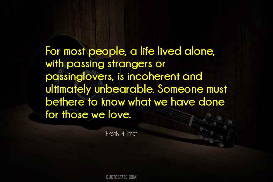 Quotes About Strangers Love #478052