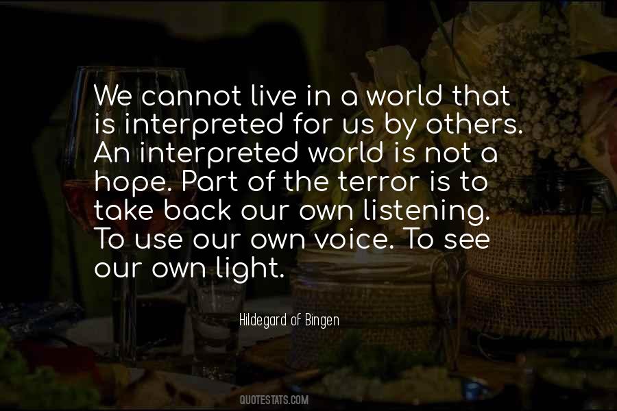 Quotes About Hildegard Of Bingen #811117