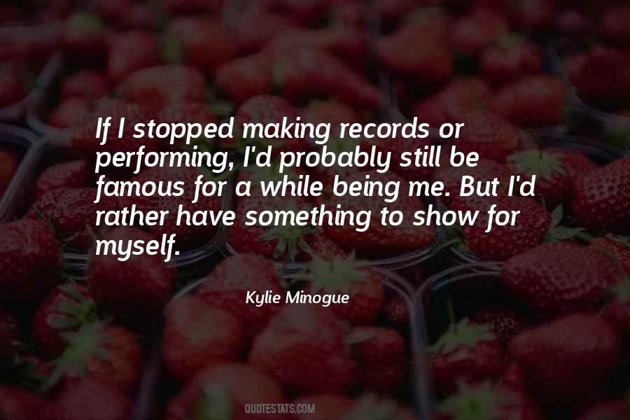 Quotes About Kylie Minogue #1452304