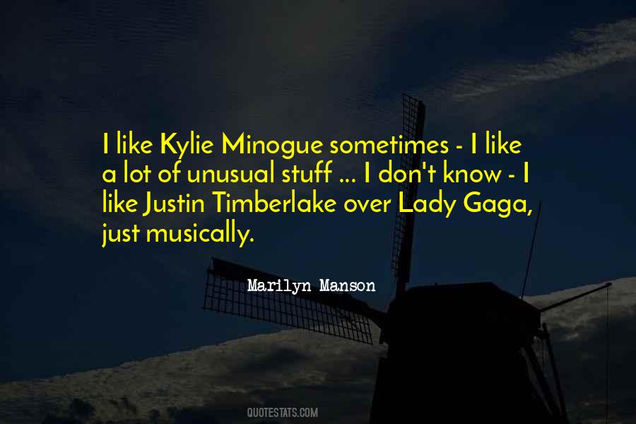 Quotes About Kylie Minogue #1701623