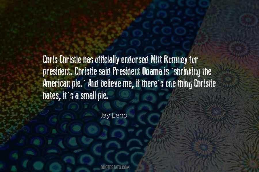 Quotes About Chris Christie #163868